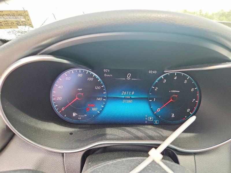 2021 Mercedes-benz C მანქანა იყიდება აუქციონზე, vin: W1KWF8EBXMR651581, აუქციონის ნომერი: 56763596