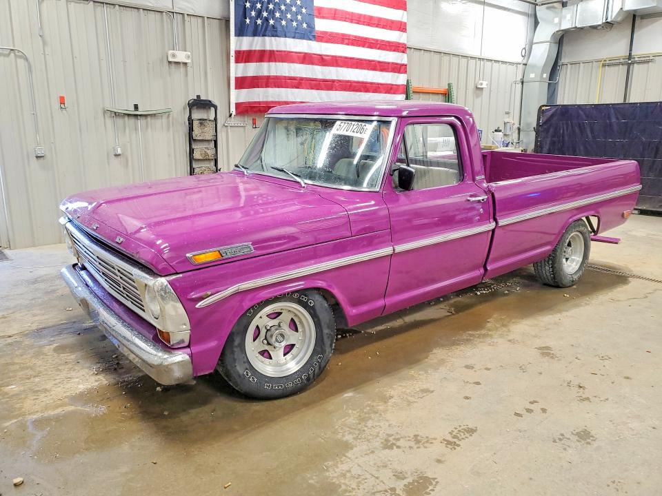 1968 Ford F100 მანქანა იყიდება აუქციონზე, vin: F10YKD06811, აუქციონის ნომერი: 57701206