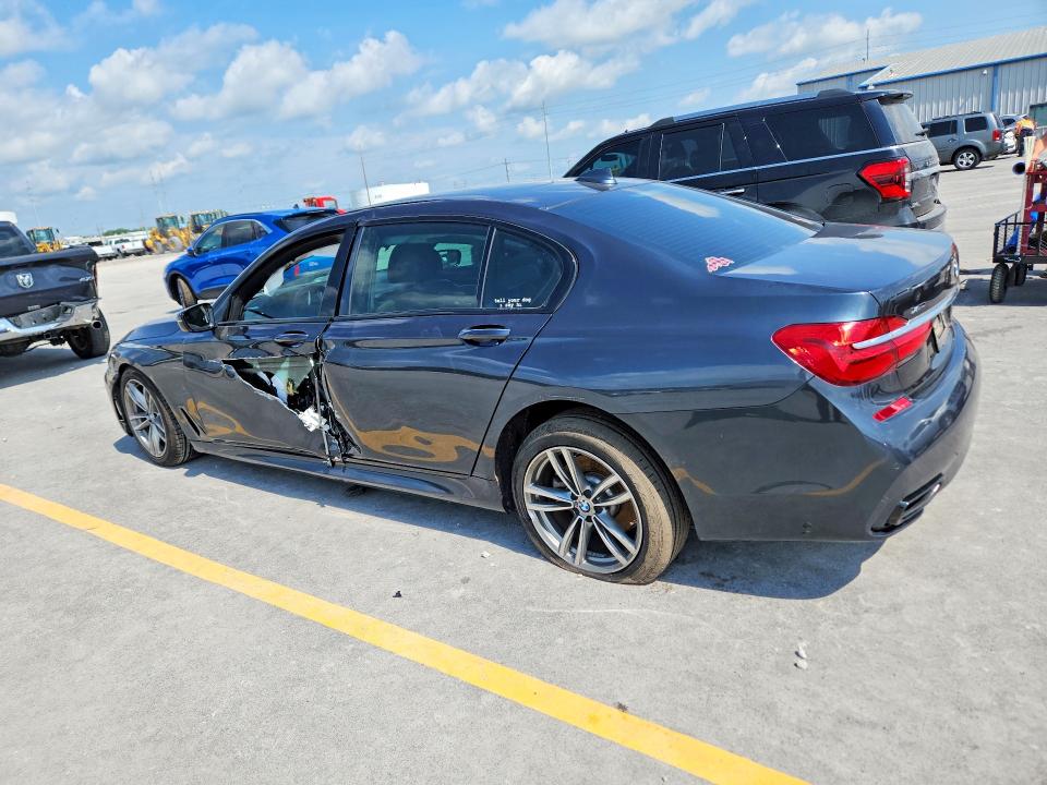 2019 Bmw 740 მანქანა იყიდება აუქციონზე, vin: WBA7E4C59KGV28271, აუქციონის ნომერი: 56196666