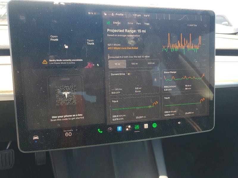 Продажа на аукционе авто 2022 Tesla Model 3, vin: 5YJ3E1EB1NF289767, номер лота: 57412296