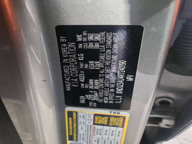 Aukcja sprzedaży 2024 Kia Soul, vin: KNDJ23AU4R7240190, numer aukcji: 56618866