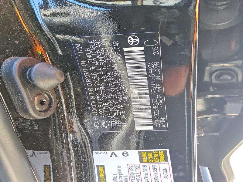 49633206 :رقم المزاد ، JTNABAAE8SA017121 vin ، 2025 Toyota Gr Corolla مزاد بيع