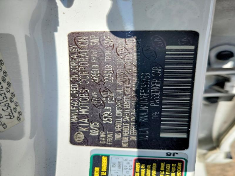 Aukcja sprzedaży 2015 Kia Cadenza, vin: KNALN4D76F5195799, numer aukcji: 57004656