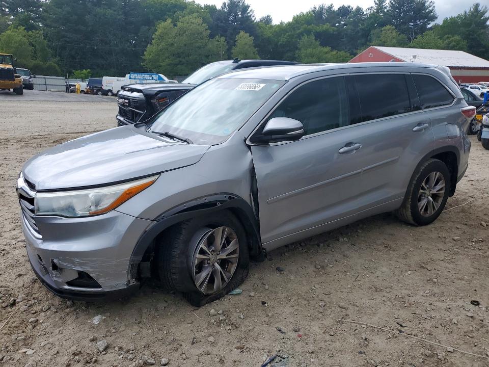 Продаж на аукціоні авто 2015 Toyota Highlander, vin: 5TDJKRFH0FS138868, номер лоту: 55596666