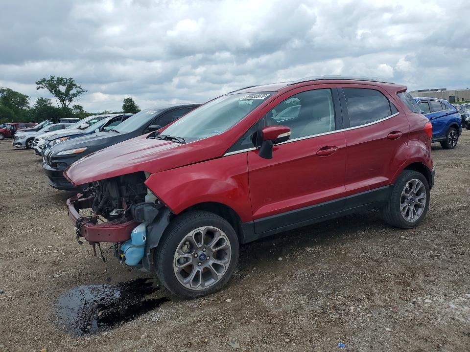 2019 Ford Ecosport მანქანა იყიდება აუქციონზე, vin: MAJ6S3KL4KC309278, აუქციონის ნომერი: 56038976