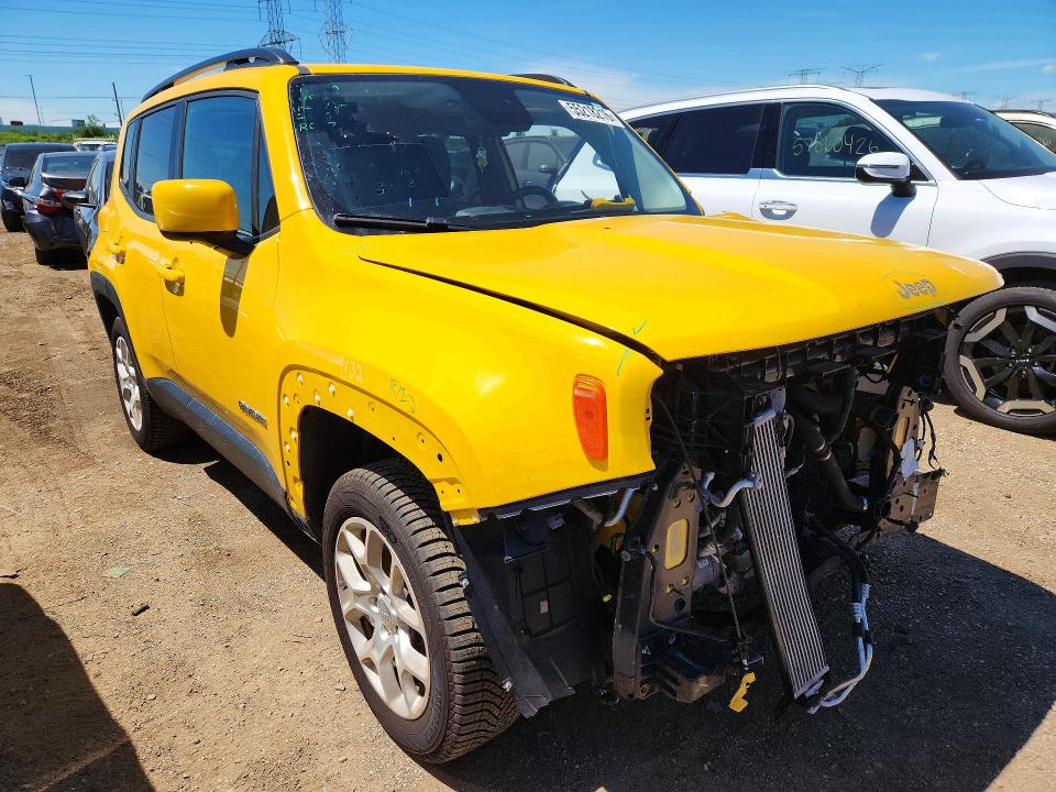 Продаж на аукціоні авто 2017 Jeep Renegade, vin: ZACCJBBB5HPG25391, номер лоту: 55218216