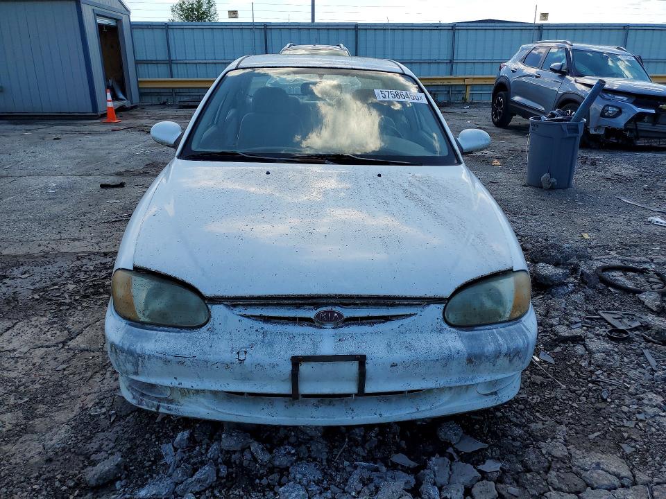 Продажа на аукционе авто 2001 Kia Sephia, vin: KNAFB121615011750, номер лота: 57586466