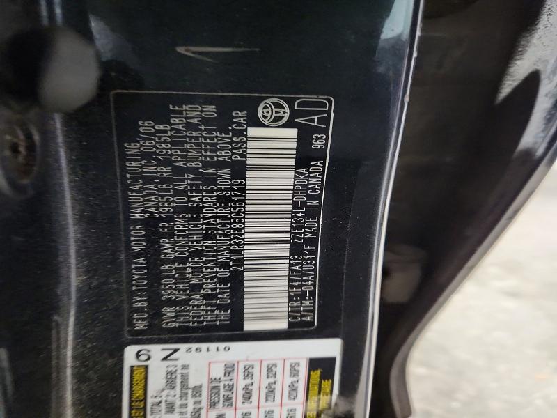 Aukcja sprzedaży 2006 Toyota Matrix, vin: 2T1LR32E86C561719, numer aukcji: 57030766
