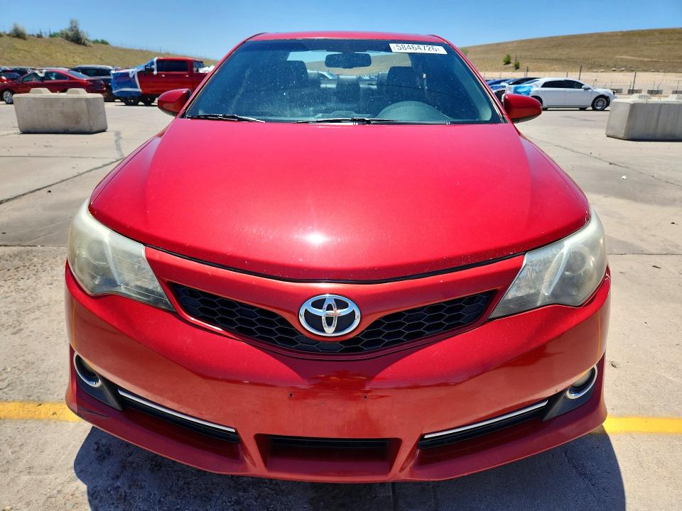 58464726 :رقم المزاد ، 4T1BK1FK8CU522529 vin ، 2012 Toyota Camry مزاد بيع