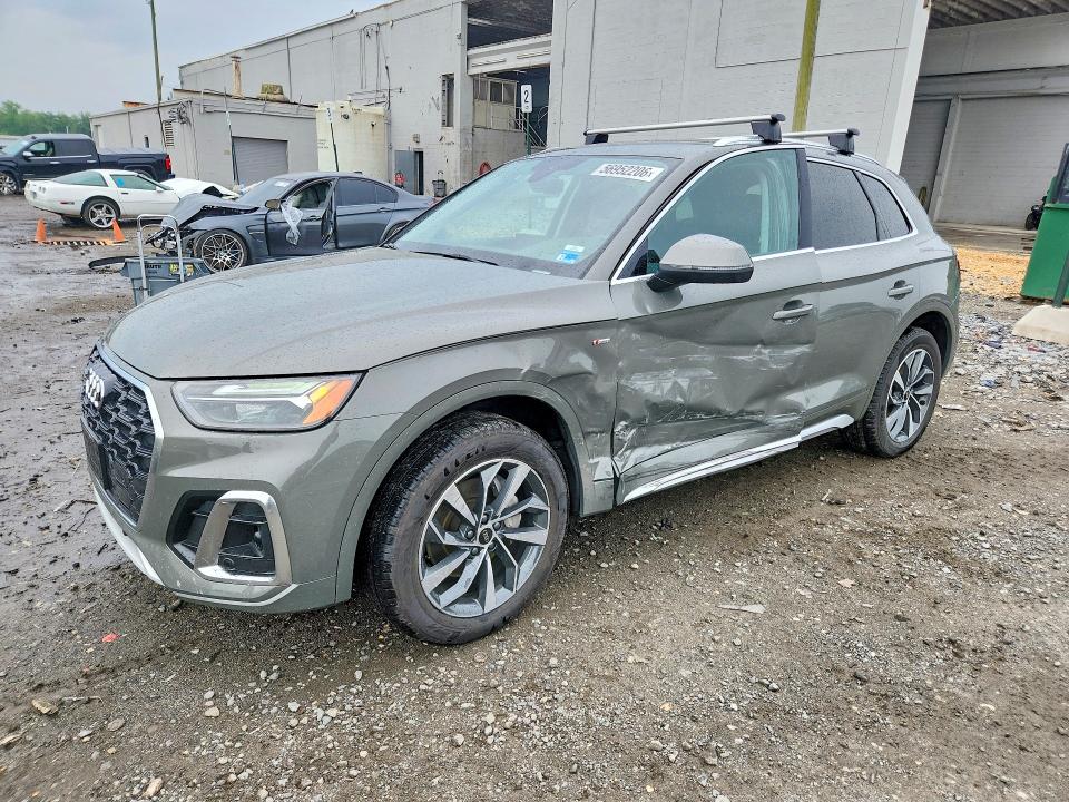 2023 Audi Q5 მანქანა იყიდება აუქციონზე, vin: WA1GAAFY4P2073945, აუქციონის ნომერი: 56952206