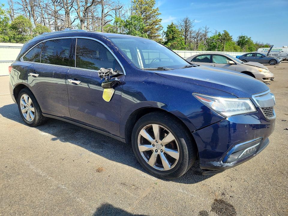 56109666 :رقم المزاد ، 5FRYD4H92GB041905 vin ، 2016 Acura Mdx مزاد بيع