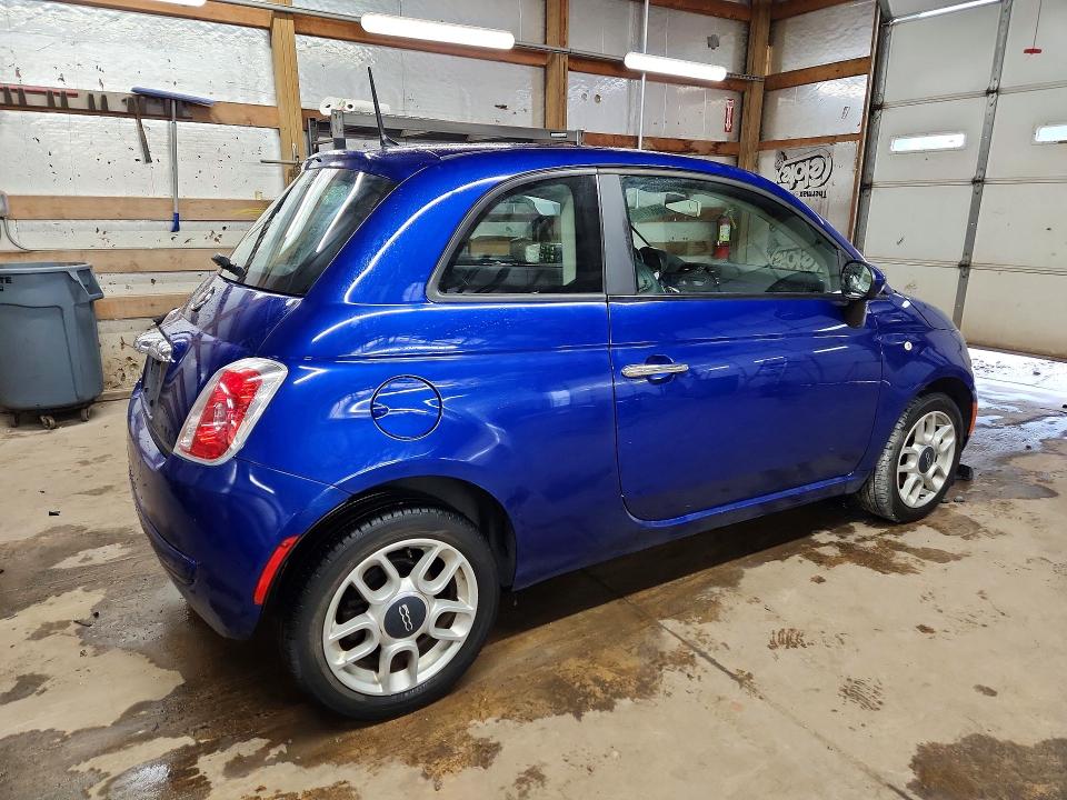 56839186 :رقم المزاد ، 3C3CFFAR0CT119237 vin ، 2012 Fiat 500 مزاد بيع