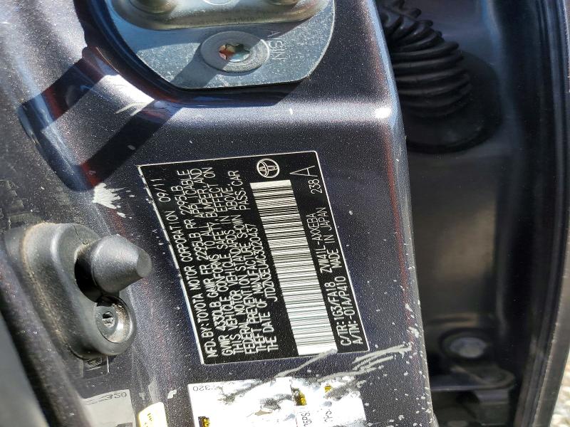 59351246 :رقم المزاد ، JTDZN3EU4C3020437 vin ، 2012 Toyota Prius V مزاد بيع