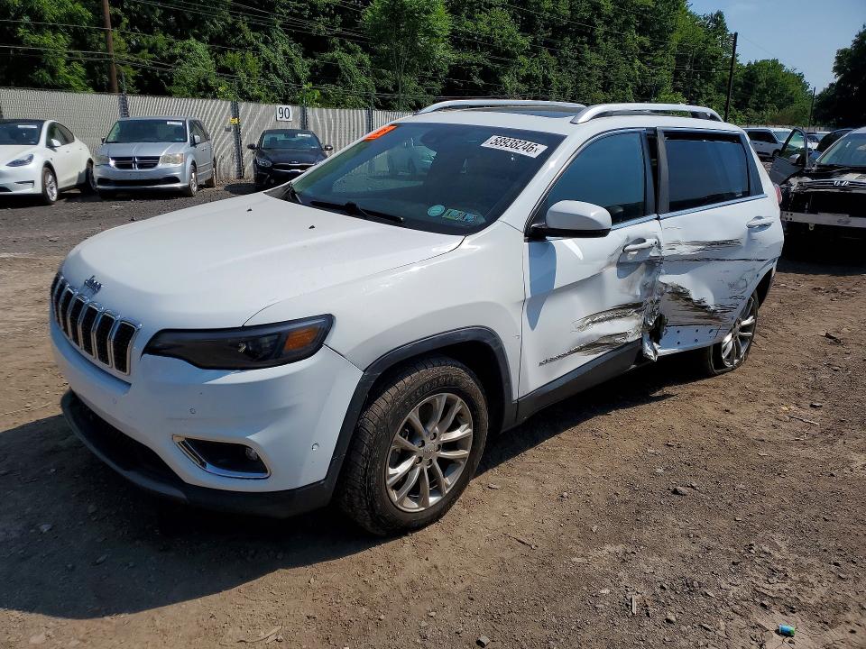Продажа на аукционе авто 2021 Jeep Cherokee, vin: 1C4PJMLB2MD166812, номер лота: 58938246
