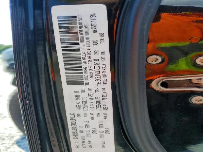 Продажа на аукционе авто 2012 Dodge Ram 2500, vin: 3C6UD5DL3CG230131, номер лота: 57370936