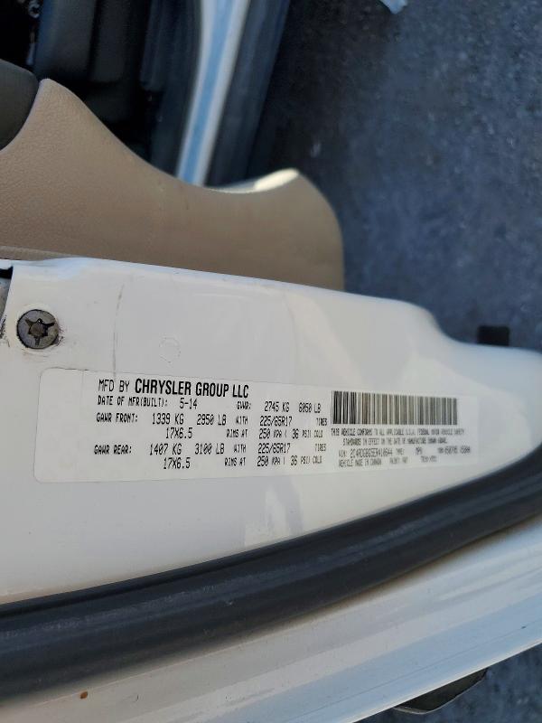 Продажа на аукционе авто 2014 Dodge Grand Caravan Sxt Wa, vin: 2C4RDGBG5ER410644, номер лота: 56651386