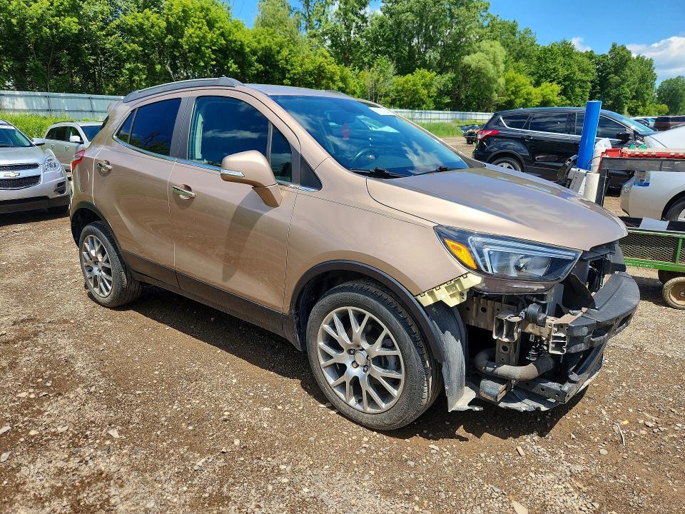 57909046 :رقم المزاد ، KL4CJ1SB9JB578094 vin ، 2018 Buick Encore مزاد بيع
