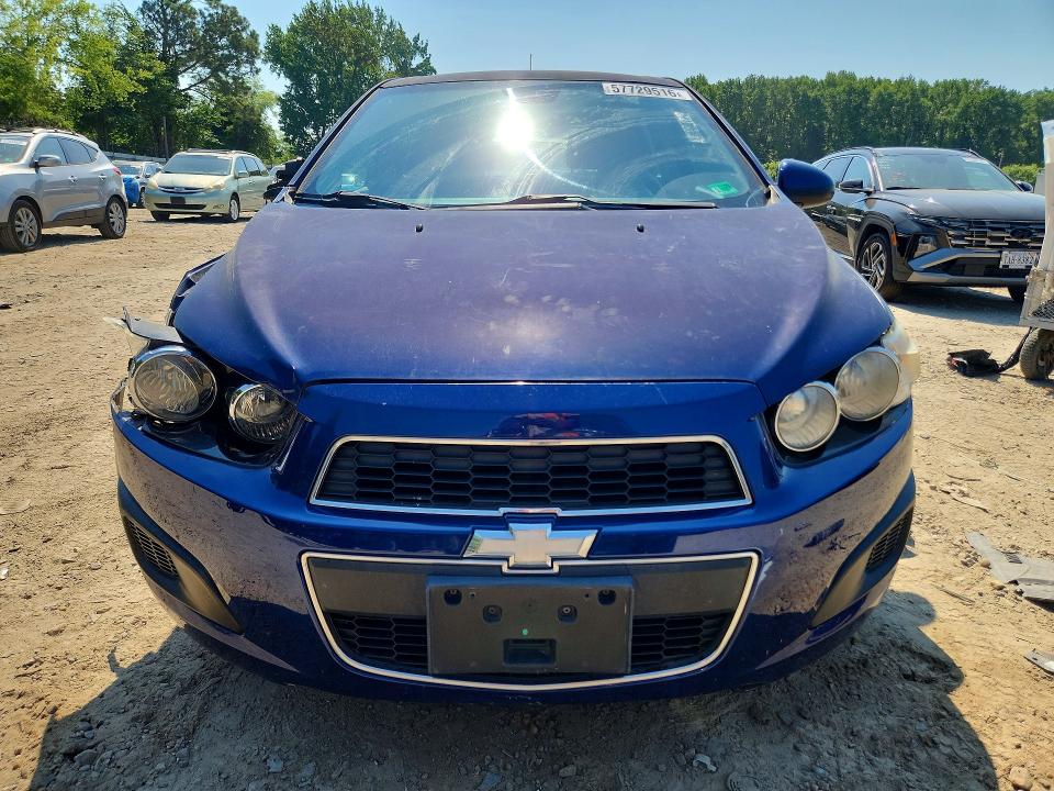 Продаж на аукціоні авто 2013 Chevrolet Sonic, vin: 1G1JA6SHXD4127031, номер лоту: 57729516