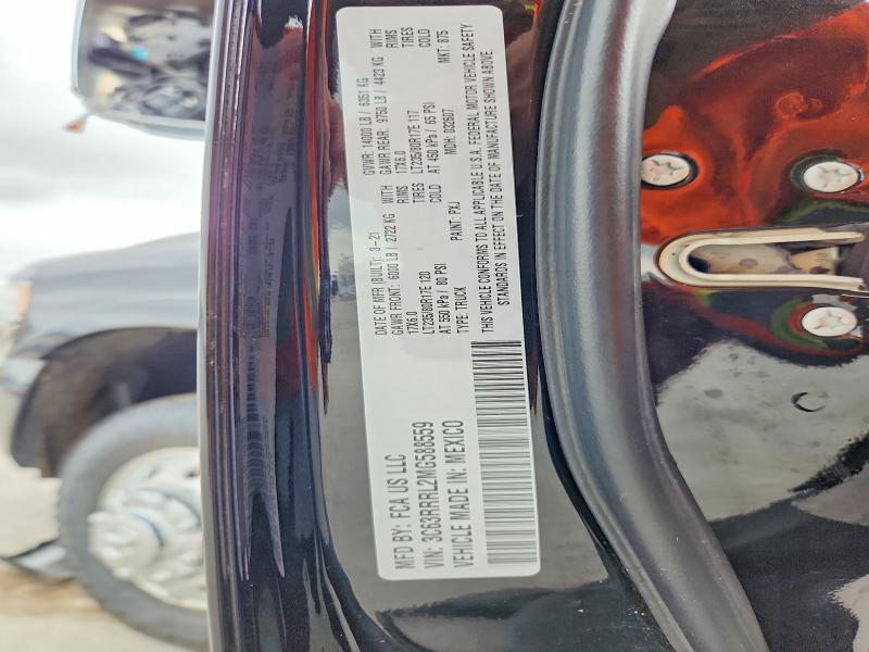 Продажа на аукционе авто 2021 Ram 3500, vin: 3C63RRRL2MG588559, номер лота: 58451626