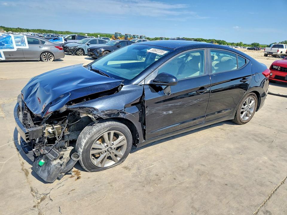 Продаж на аукціоні авто 2017 Hyundai Elantra, vin: KMHD84LF2HU272518, номер лоту: 58602206