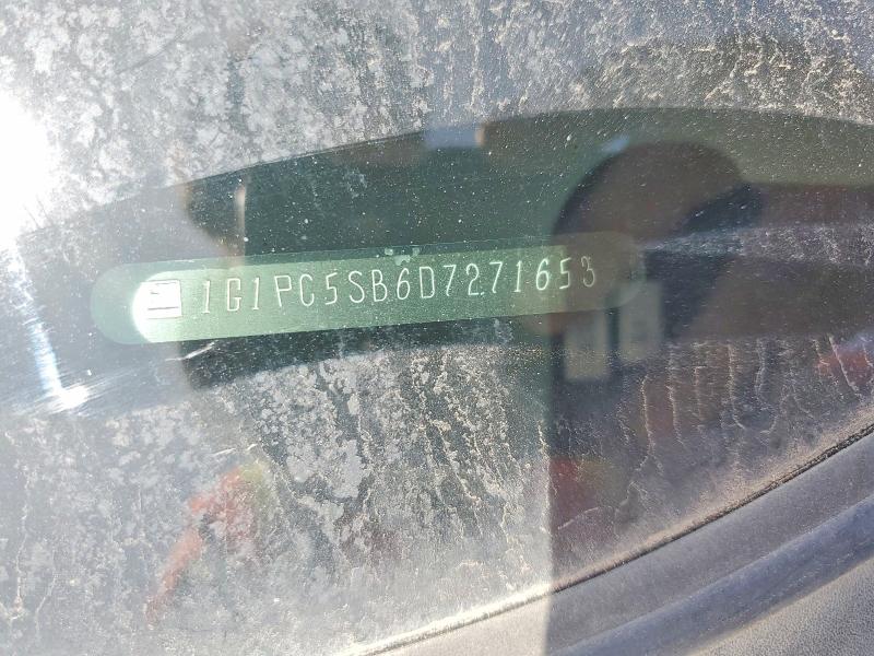 2013 Chevrolet Cruze მანქანა იყიდება აუქციონზე, vin: 1G1PC5SB6D7271653, აუქციონის ნომერი: 56272156