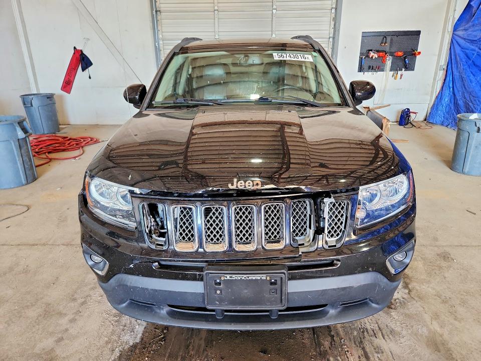 2017 Jeep Compass მანქანა იყიდება აუქციონზე, vin: 1C4NJCEBXHD185001, აუქციონის ნომერი: 56743016