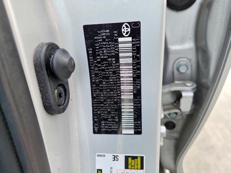 Продаж на аукціоні авто 2024 Toyota Corolla, vin: 5YFB4MDEXRP223076, номер лоту: 56295006