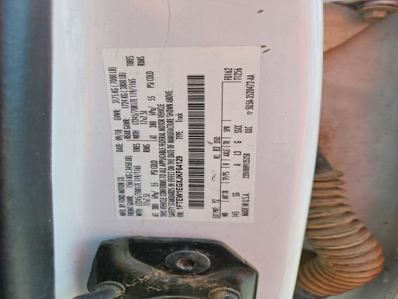Продажа на аукционе авто 2018 Ford F150, vin: 1FTEW1EGXJKF64129, номер лота: 56982196