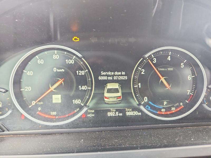 2014 Bmw 750 მანქანა იყიდება აუქციონზე, vin: WBAYE8C53ED780597, აუქციონის ნომერი: 56585506