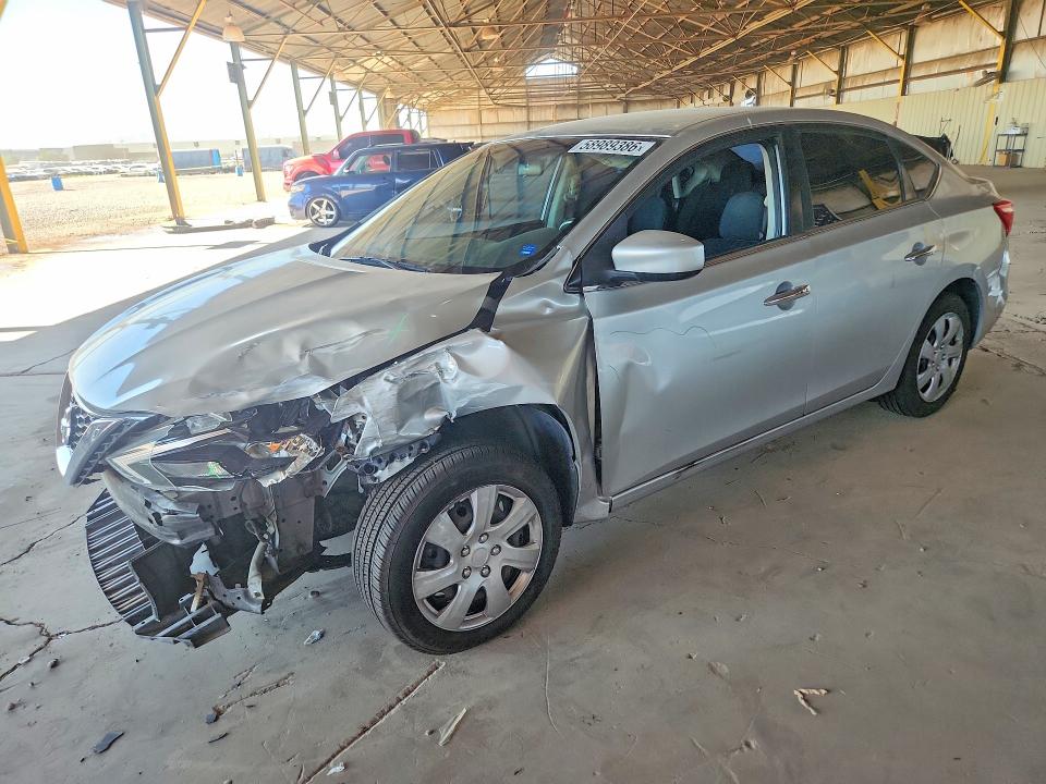 2016 Nissan Sentra მანქანა იყიდება აუქციონზე, vin: 3N1AB7AP4GY278373, აუქციონის ნომერი: 58989386