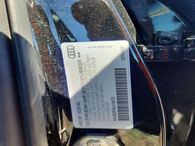 55754896 :رقم المزاد ، WAUBEGFF8LA105475 vin ، 2020 Audi A3 مزاد بيع
