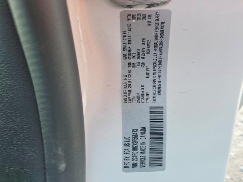 Продаж на аукціоні авто 2025 Chrysler Pacifica, vin: 2C4RC1BGXSR568473, номер лоту: 56360416