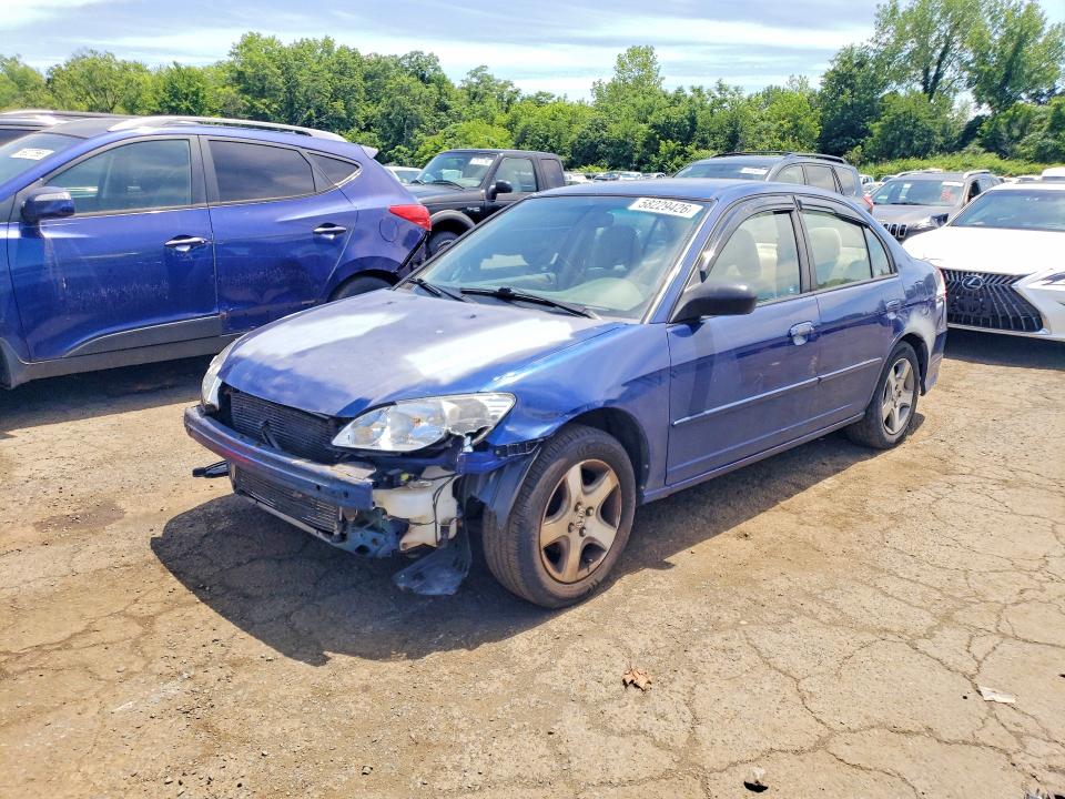 Aukcja sprzedaży 2004 Honda Civic, vin: 2HGES163X4H585597, numer aukcji: 58229426