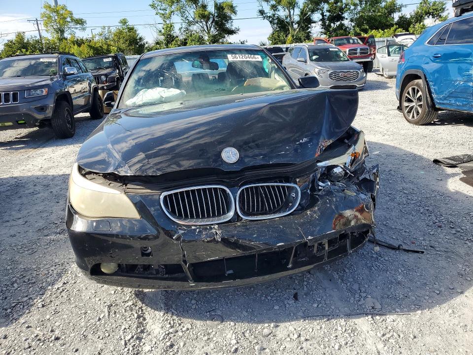 2007 Bmw 530 მანქანა იყიდება აუქციონზე, vin: WBANF73557CY17569, აუქციონის ნომერი: 56120466