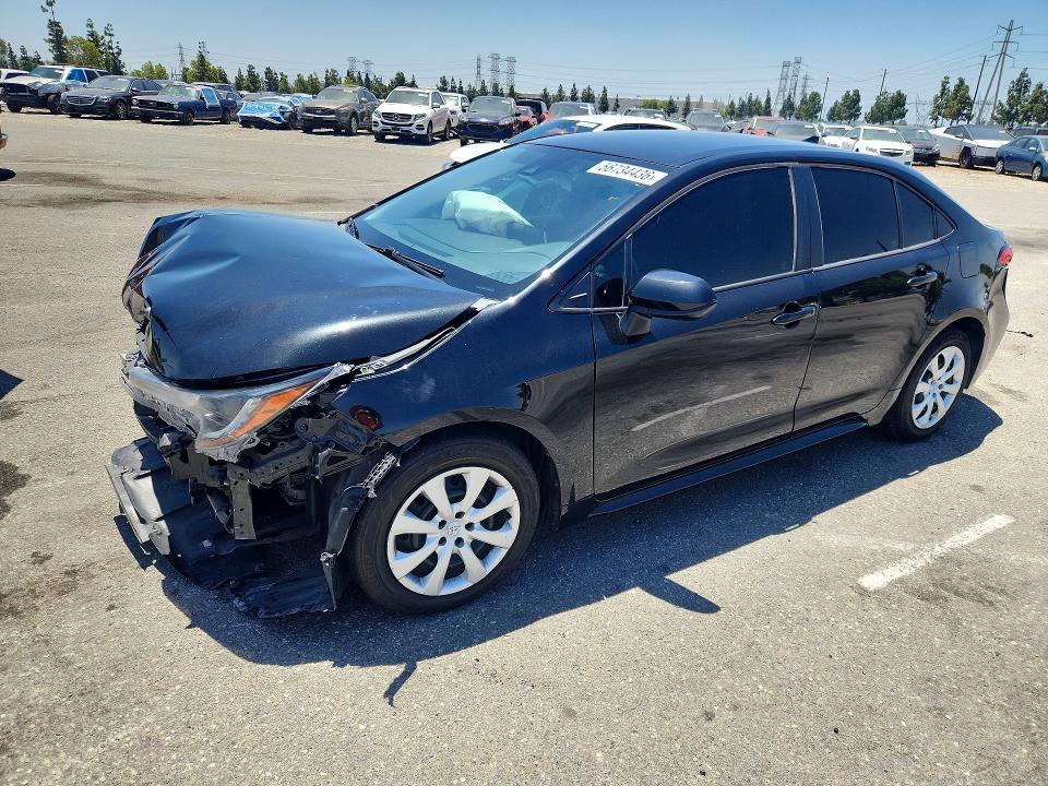 56734436 :رقم المزاد ، 5YFEPRAE7LP096056 vin ، 2020 Toyota Corolla مزاد بيع
