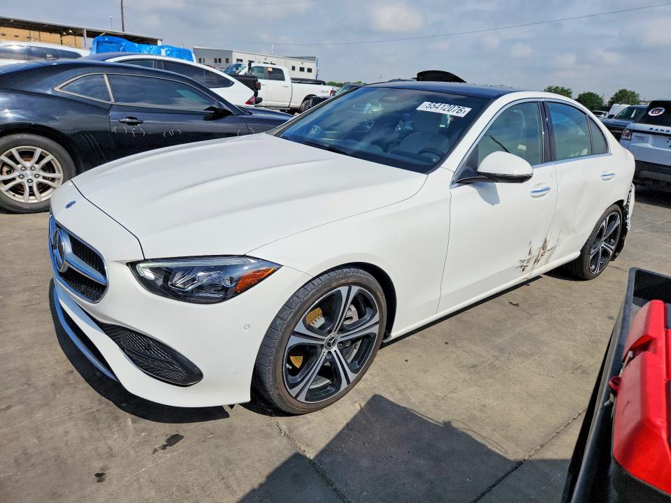 55412076 :رقم المزاد ، W1KAF4GB7RR225967 vin ، 2024 Mercedes-benz C مزاد بيع