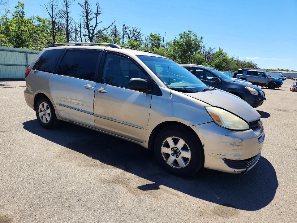58478096 :رقم المزاد ، 5TDZA23C24S218207 vin ، 2004 Toyota Sienna مزاد بيع