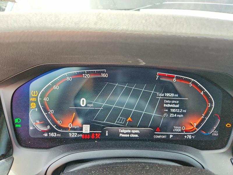 2022 Bmw 330xi მანქანა იყიდება აუქციონზე, vin: 3MW5R7J08N8C65343, აუქციონის ნომერი: 56757166