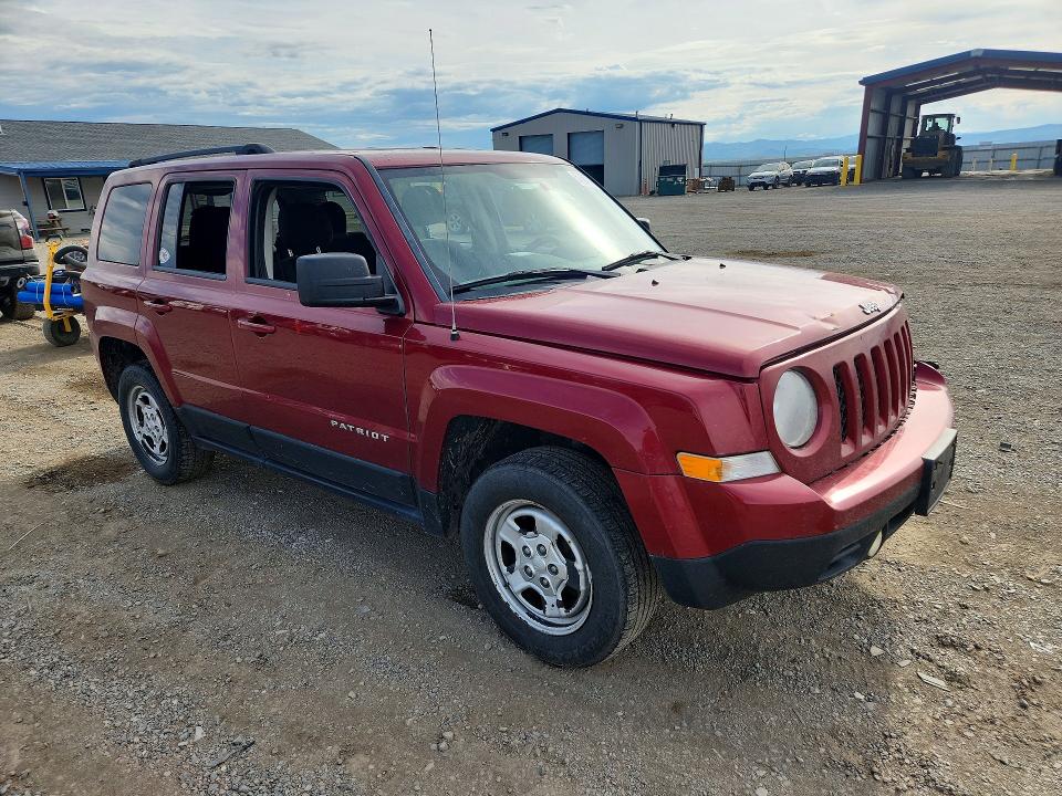 57687976 :رقم المزاد ، 1C4NJRBB1FD135673 vin ، 2015 Jeep Patriot مزاد بيع