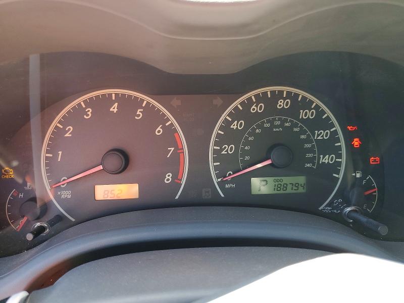 2009 Toyota Corolla მანქანა იყიდება აუქციონზე, vin: JTDBL40E999073069, აუქციონის ნომერი: 55620806
