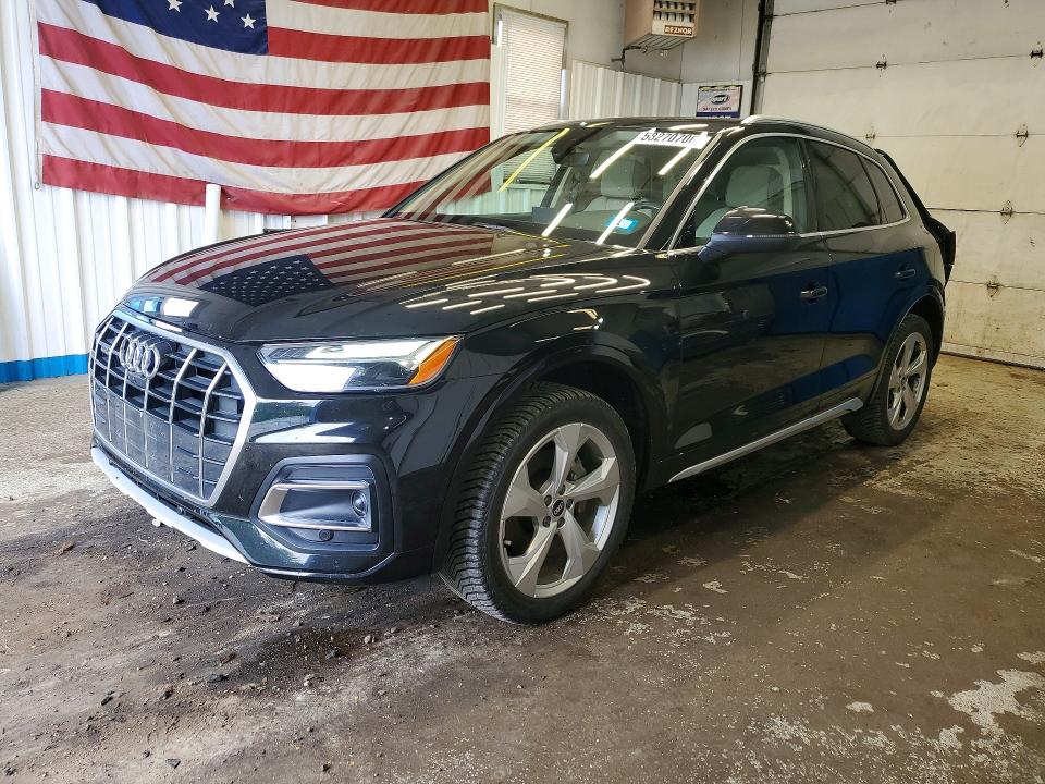 2021 Audi Q5 მანქანა იყიდება აუქციონზე, vin: WA1BAAFY5M2091165, აუქციონის ნომერი: 58270706