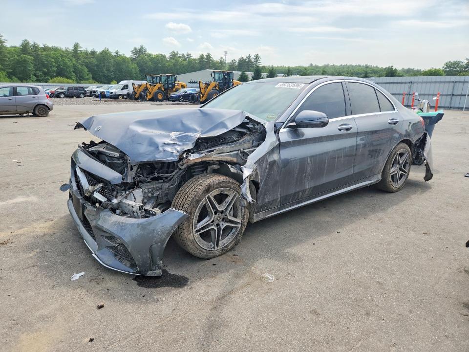2021 Mercedes-benz C მანქანა იყიდება აუქციონზე, vin: W1KWF8EBXMR651581, აუქციონის ნომერი: 56763596
