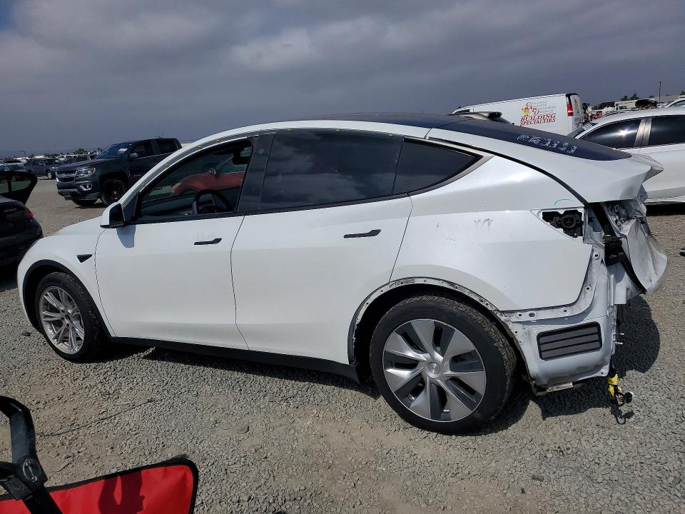 2022 Tesla Model Y მანქანა იყიდება აუქციონზე, vin: 7SAYGDEE5NF385397, აუქციონის ნომერი: 55215806