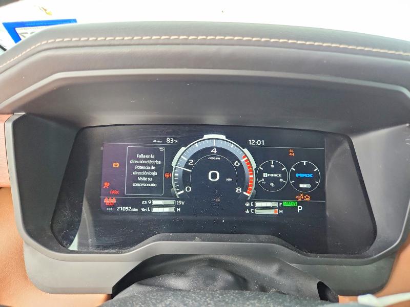 53920576 :رقم المزاد ، 5TFMC5DB8SX091367 vin ، 2025 Toyota Tundra مزاد بيع