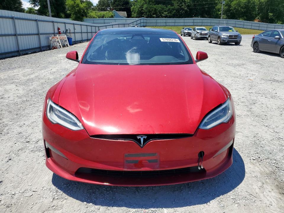 Продажа на аукционе авто 2021 Tesla Model S, vin: 5YJSA1E59MF441861, номер лота: 57868216