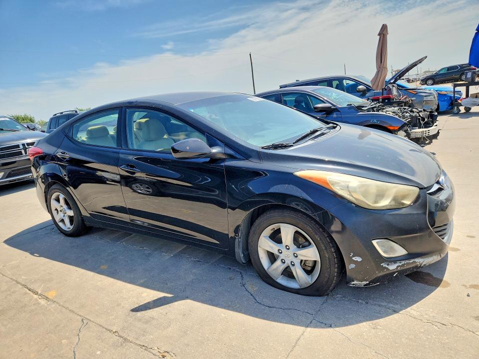 2013 Hyundai Elantra მანქანა იყიდება აუქციონზე, vin: KMHDH4AE2DU757343, აუქციონის ნომერი: 58765616