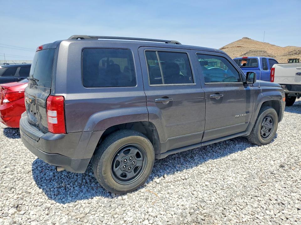 2016 Jeep Patriot მანქანა იყიდება აუქციონზე, vin: 1C4NJPBA5GD622114, აუქციონის ნომერი: 57258796