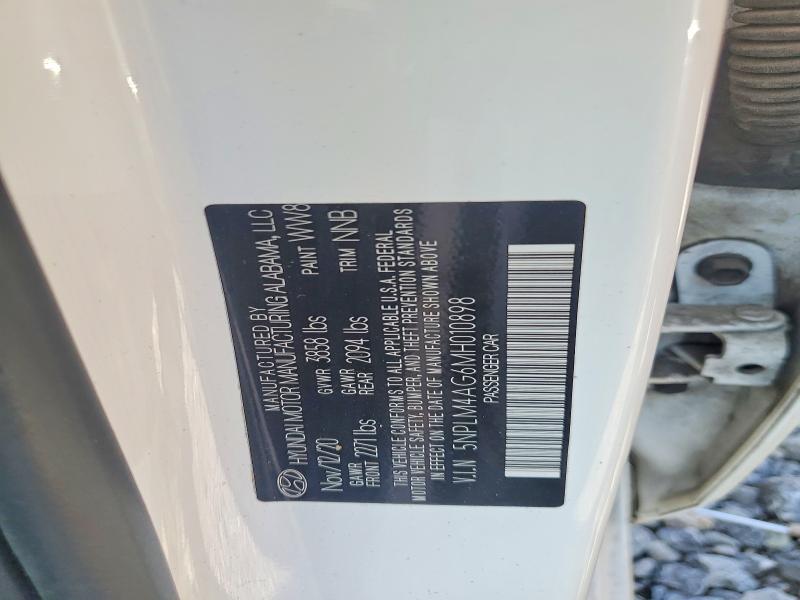 Продаж на аукціоні авто 2021 Hyundai Elantra, vin: 5NPLM4AG6MH010898, номер лоту: 56687796