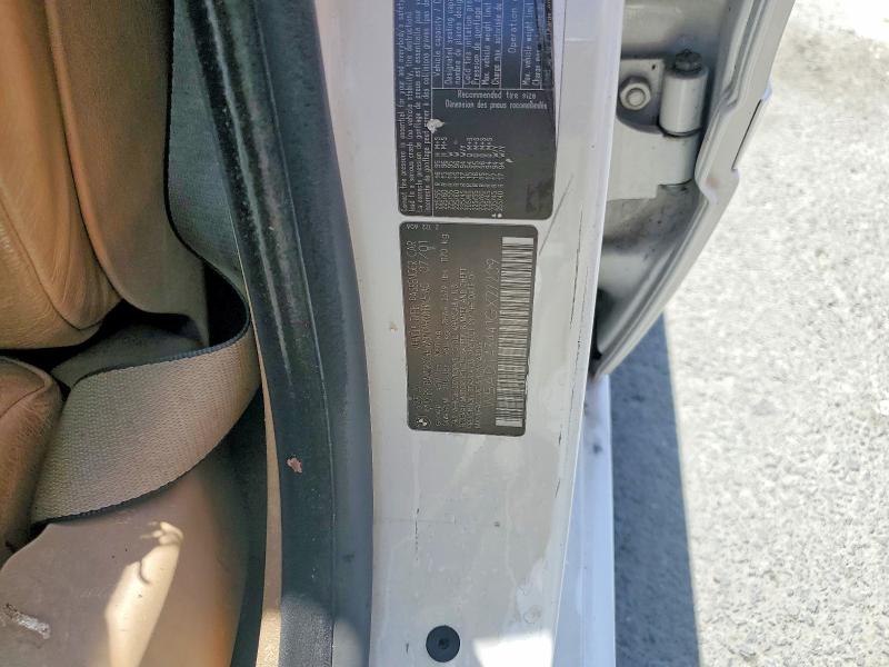 2001 Bmw 525 მანქანა იყიდება აუქციონზე, vin: WBADT43441GX27209, აუქციონის ნომერი: 55915286
