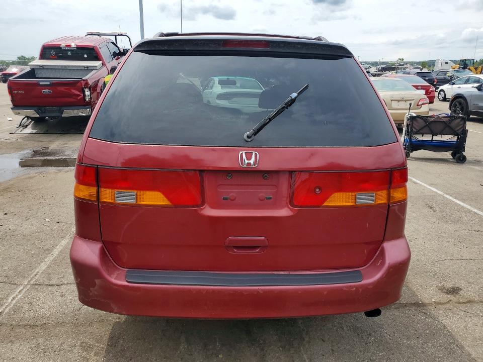 2002 Honda Odyssey მანქანა იყიდება აუქციონზე, vin: 2HKRL186X2H556240, აუქციონის ნომერი: 58783846